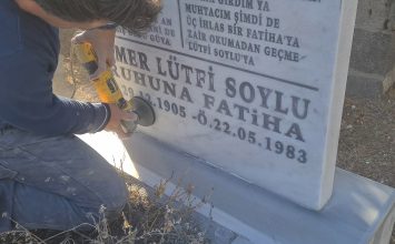 Niğde’de mermer mezarın silinen baştaşı yazısı nasıl yenilenir?