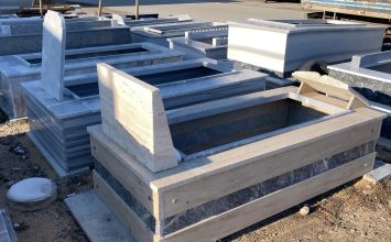 Mezar yapımında kullanılan 51 mermer taşı modeli